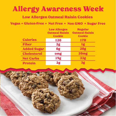 Allergy Free Oatmeal Cookies