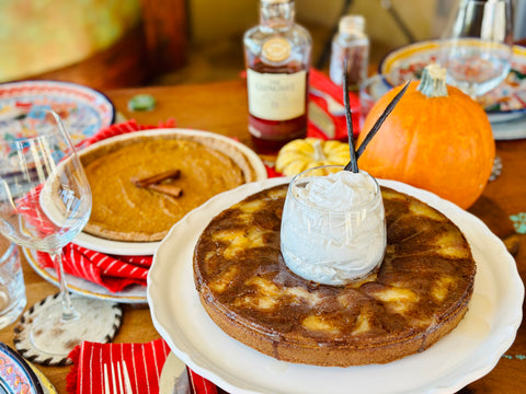 Bourbon Vanilla Bean Coconut Whipped Cream
