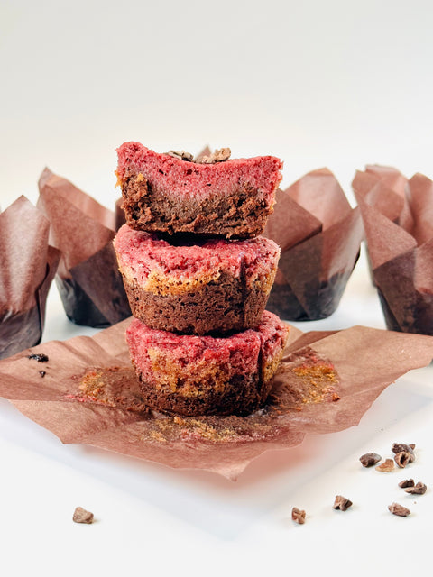 Cherry Cheesecake Brownie Bites
