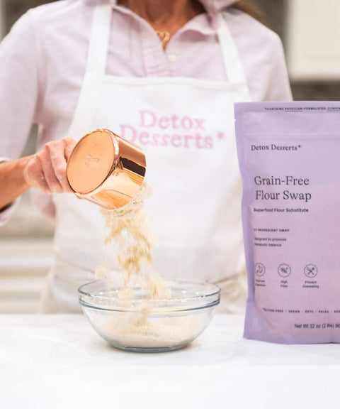 Follow that recipe, making the 4 simple swaps
