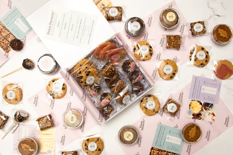 Send a heartfelt message, an inside joke, or a surprise announcement to your loved ones with better-for-them desserts.
