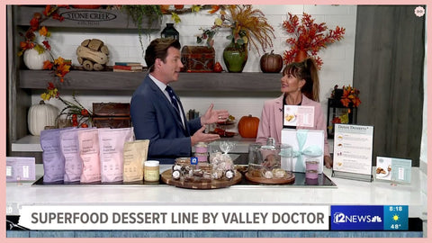Channel 12 Wellness Wednesday Highlights Healthy Desserts from Detox Desserts