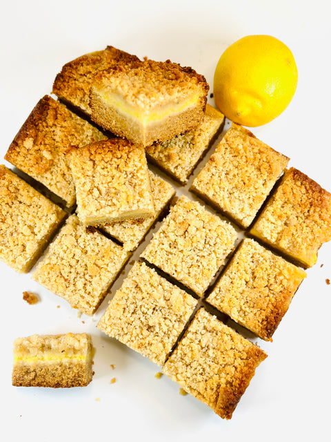 Lemon Curd Crumb Cake